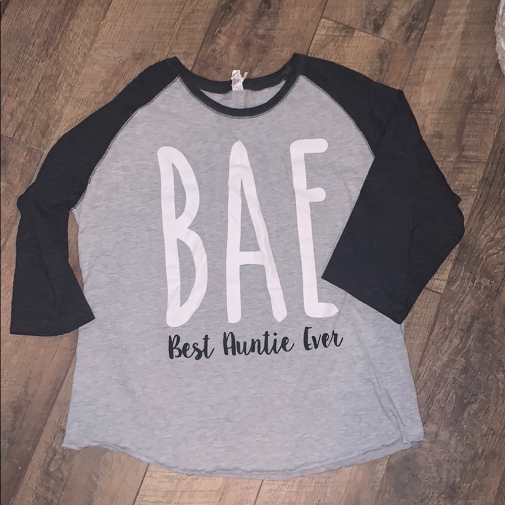 BAE (Best Auntie Ever) Baseball Style Tee